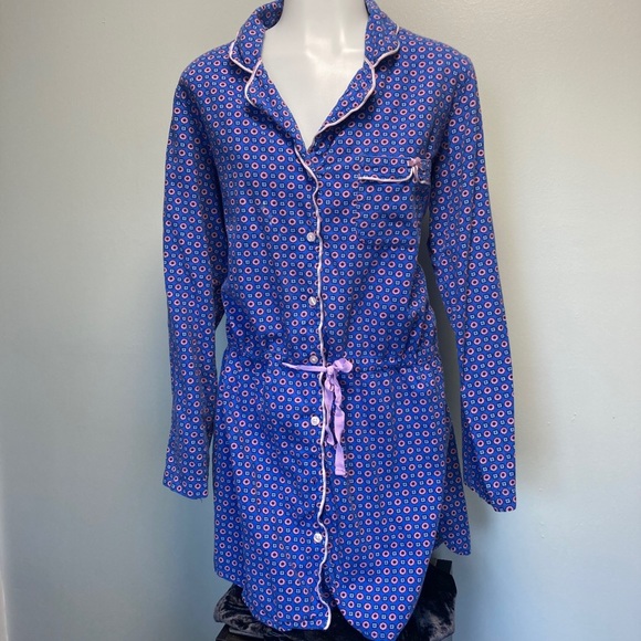 Victoria's Secret Other - Vintage Victorias Secret Flannel Sleep Shirt M